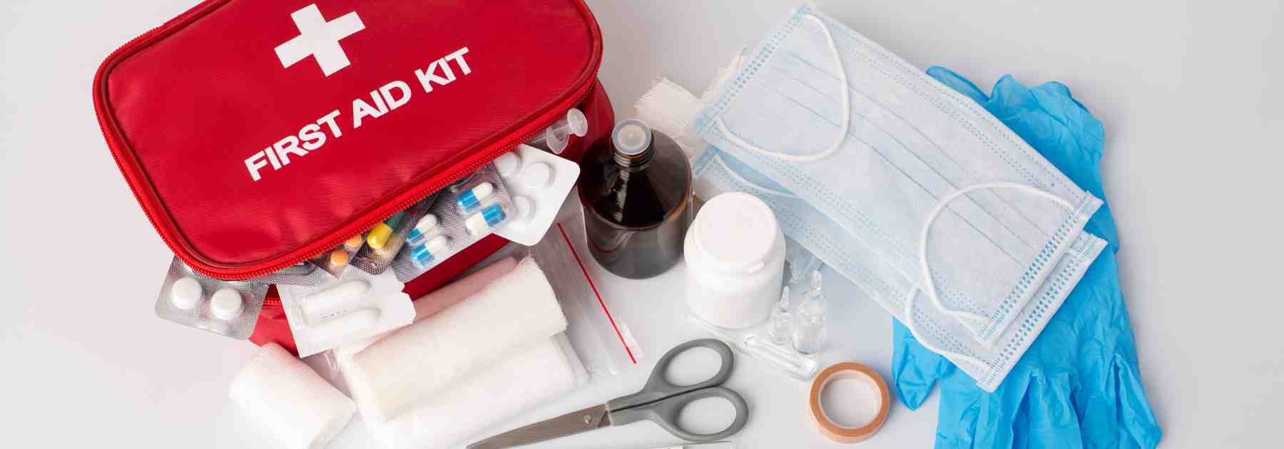 Travel first aid kit